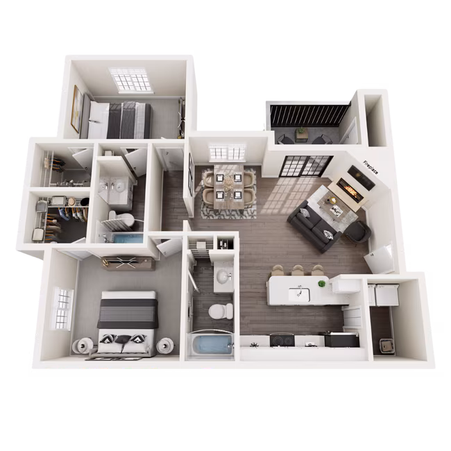 Unit 2737 2737 floor plan